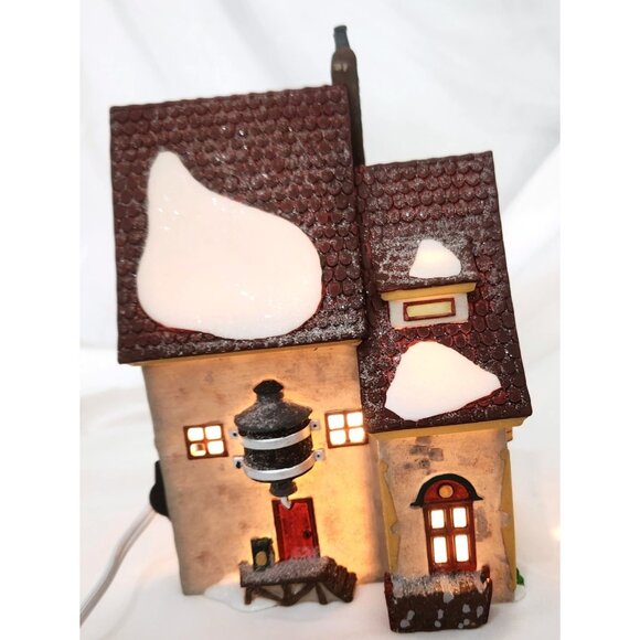 Dept 56 POPCORN & CRANBERRY HOUSE North Pole Christmas Village building 5638-8 - Picture 3 of 10